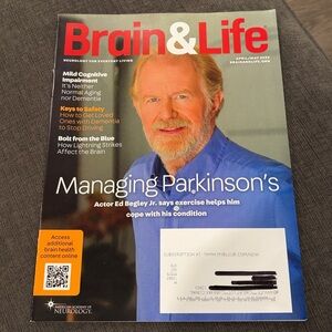 Brain & Life magazine - April/May 2024 - Ed Begley Jr. - NEVER READ! health